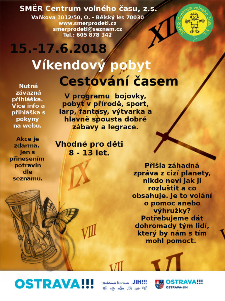 víken cestování časem červen 2018