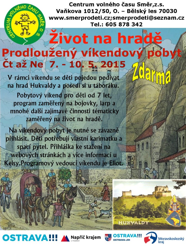 víkend život na hradě 10.5