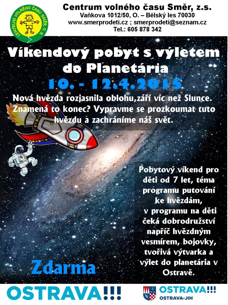 víkendovka planetarium