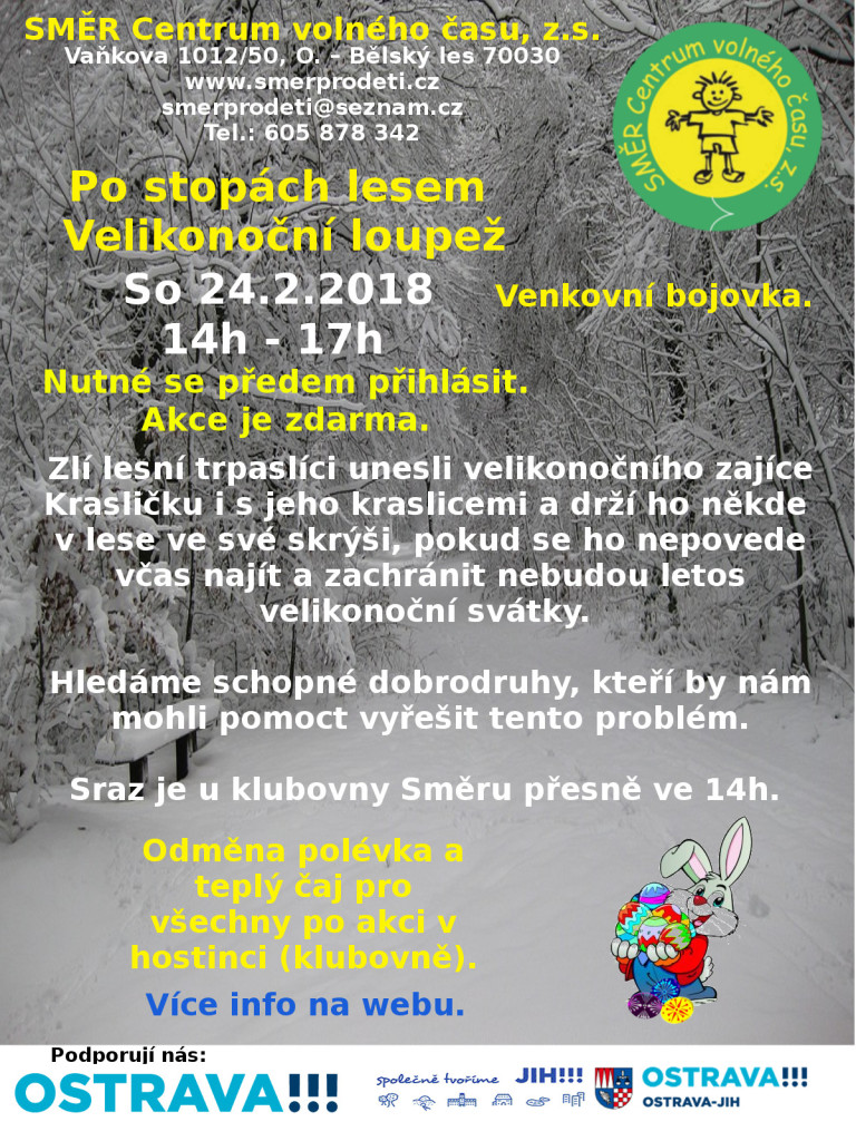po stopách velikonoční loupež únor 18