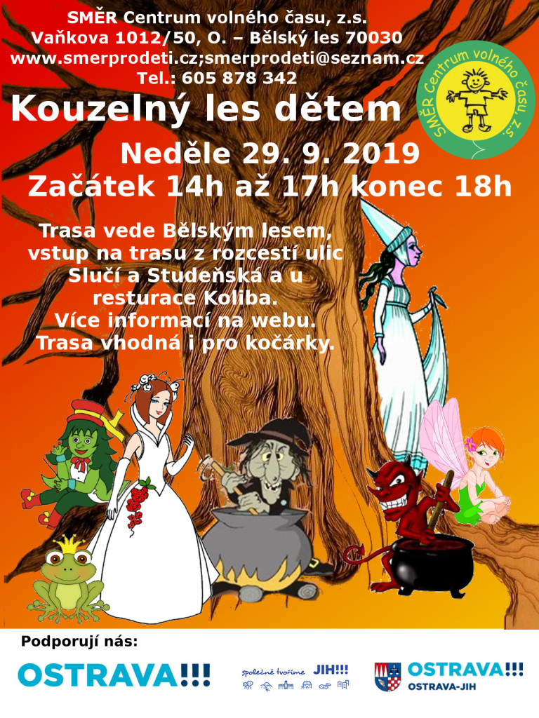 kouzelný les 2019 září