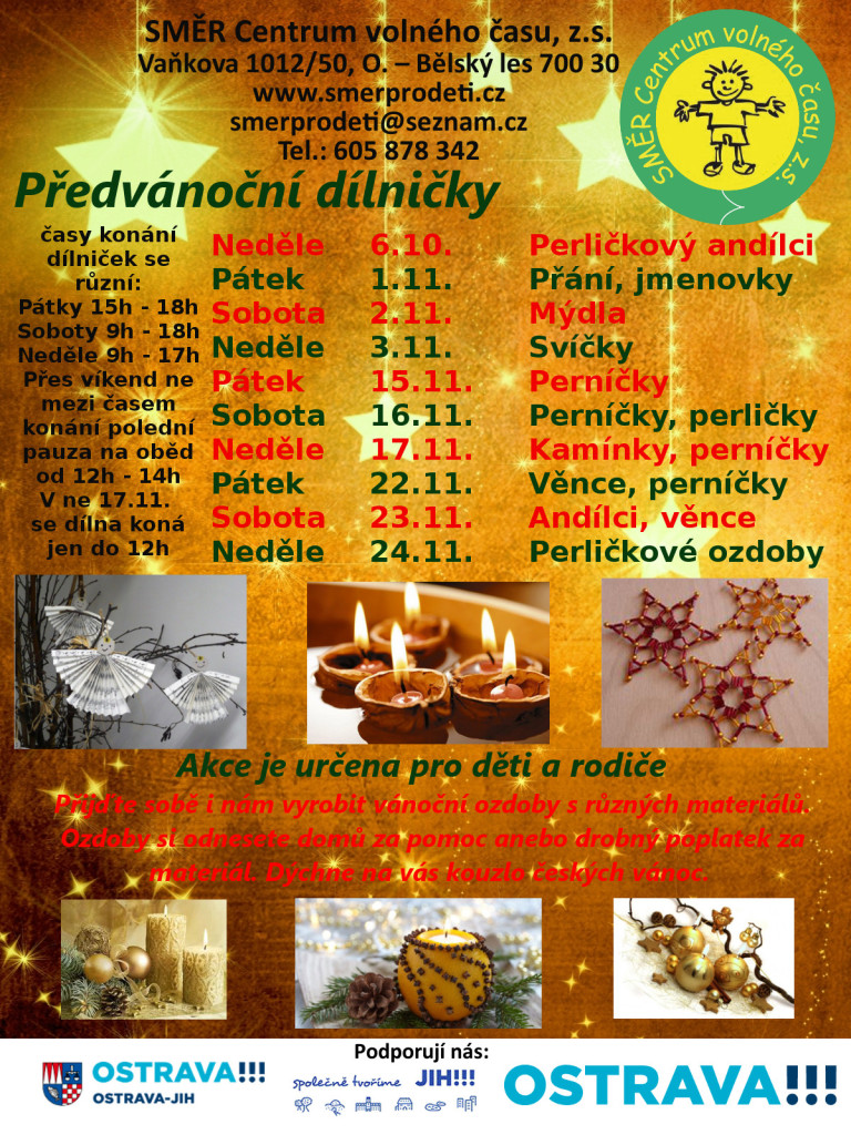 předvánoční dílny