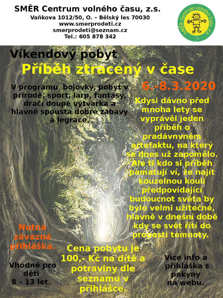 víkendovka březen 2020